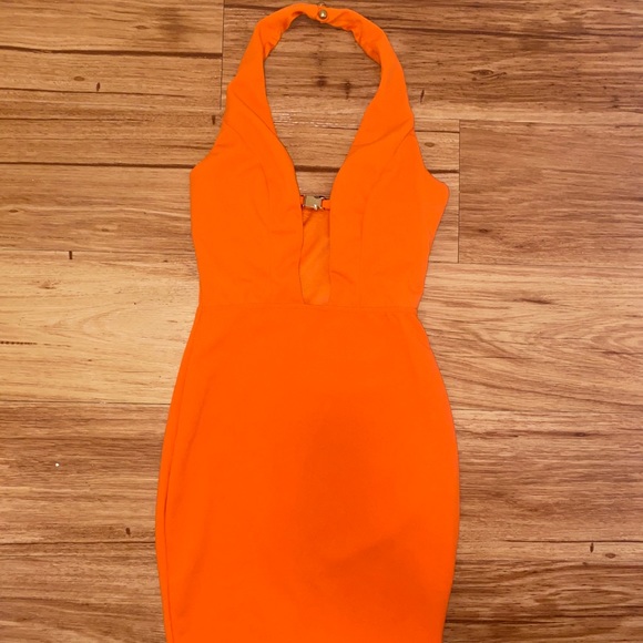 Fashion Nova Dresses & Skirts - Orange midi dress